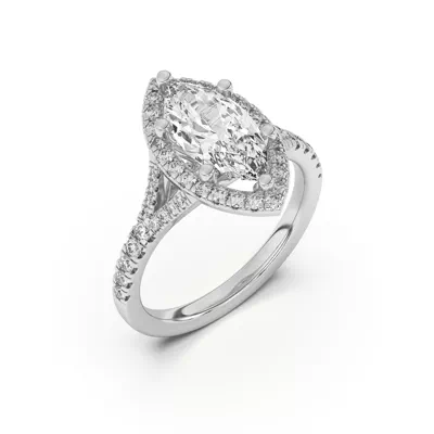 Sue Timeless Halo Engagement Ring