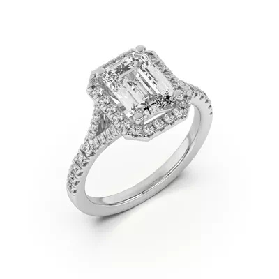 Sue Timeless Halo Engagement Ring