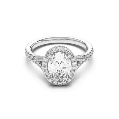 Sue Timeless Halo Engagement Ring