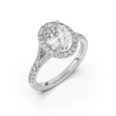 Sue Timeless Halo Engagement Ring