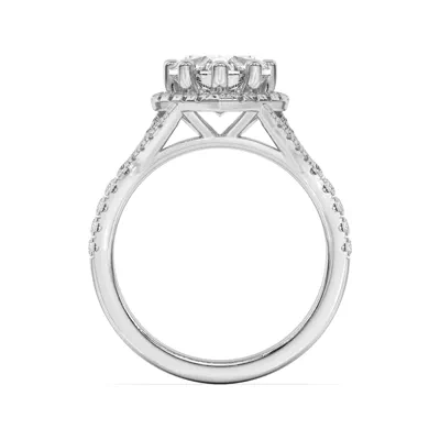 Sue Timeless Halo Engagement Ring