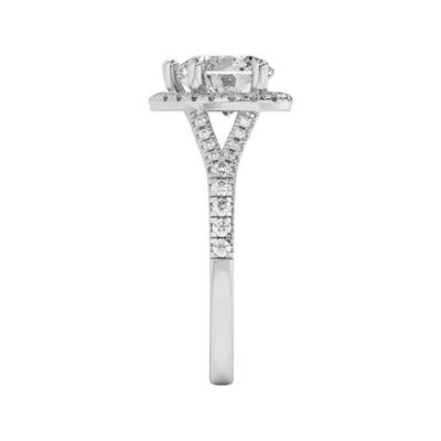Sue Timeless Halo Engagement Ring
