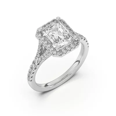 Sue Timeless Halo Engagement Ring