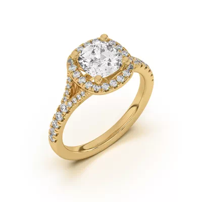 Sue Timeless Halo Engagement Ring