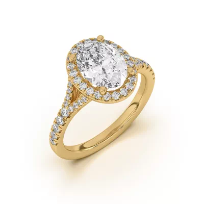 Sue Timeless Halo Engagement Ring