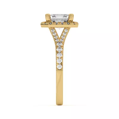 Sue Timeless Halo Engagement Ring