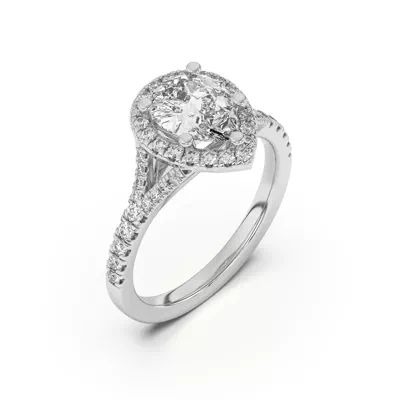 Sue Timeless Halo Engagement Ring