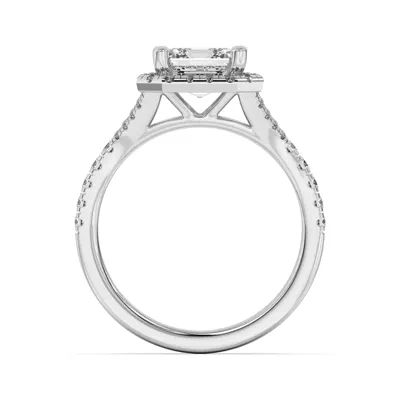 Sue Timeless Halo Engagement Ring