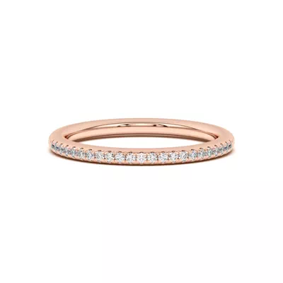 Meryl Petite Pavé Band