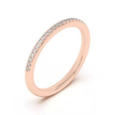 Meryl Petite Pavé Band
