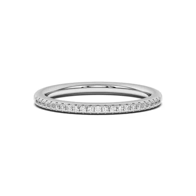 Meryl Petite Pavé Band