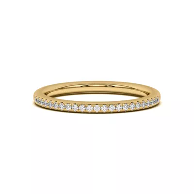 Meryl Petite Pavé Band