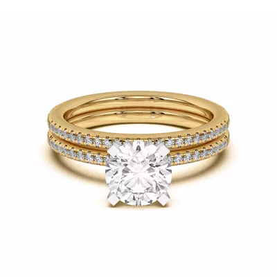 Meryl Petite Pavé Band