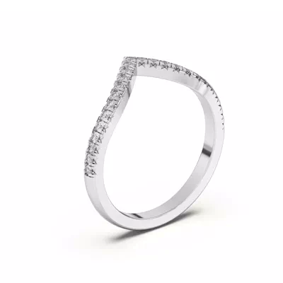 Meredith Pavé Chevron Band