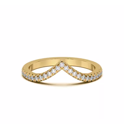 Meredith Pavé Chevron Band