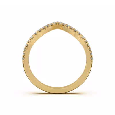 Meredith Pavé Chevron Band