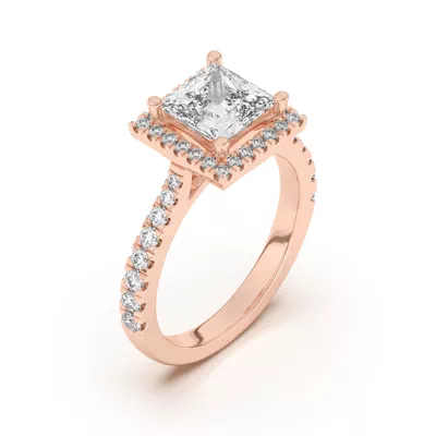 Cici Halo Engagement Ring
