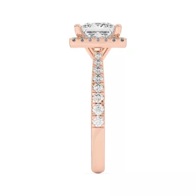 Cici Halo Engagement Ring