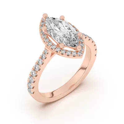 Cici Halo Engagement Ring