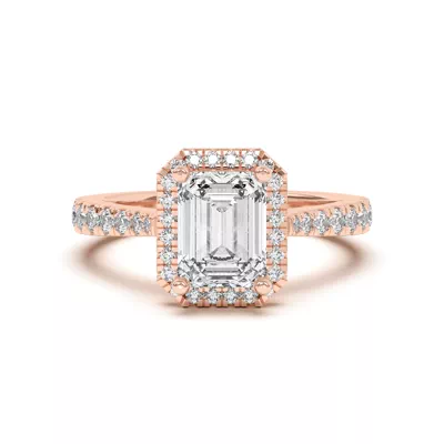 Cici Halo Engagement Ring