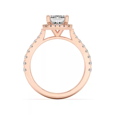 Cici Halo Engagement Ring