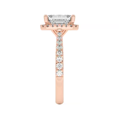 Cici Halo Engagement Ring