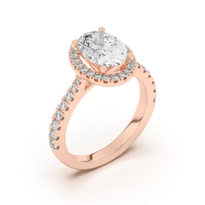Cici Halo Engagement Ring