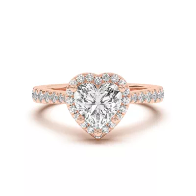 Cici Halo Engagement Ring