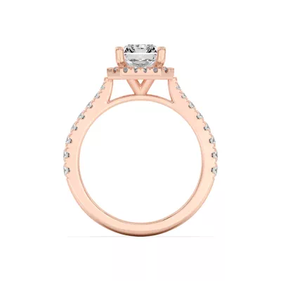 Cici Halo Engagement Ring