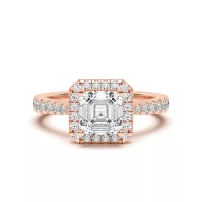Cici Halo Engagement Ring