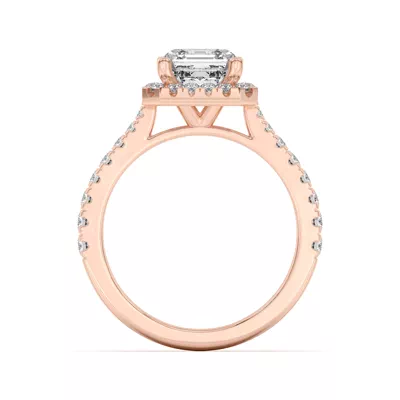 Cici Halo Engagement Ring