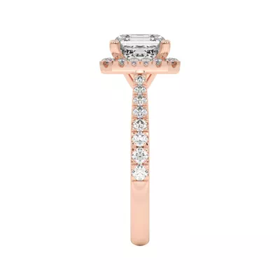 Cici Halo Engagement Ring