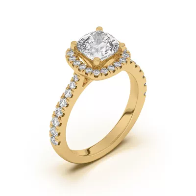 Cici Halo Engagement Ring