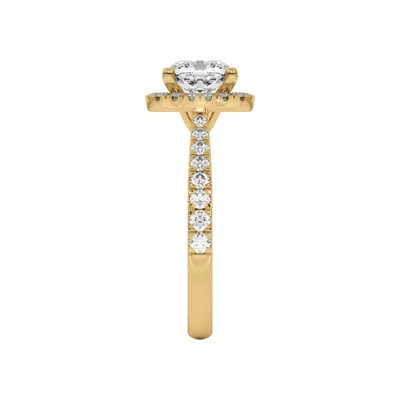 Cici Halo Engagement Ring