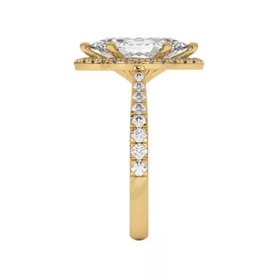 Cici Halo Engagement Ring