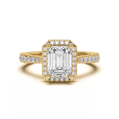 Cici Halo Engagement Ring