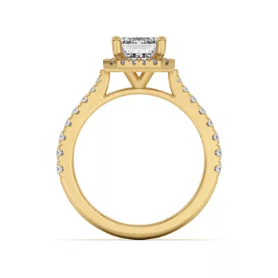 Cici Halo Engagement Ring