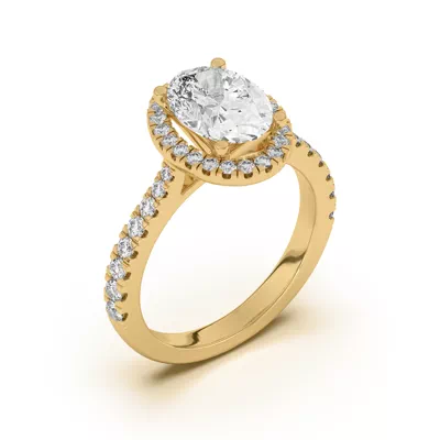 Cici Halo Engagement Ring