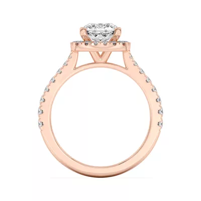 Cici Halo Engagement Ring