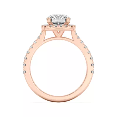 Cici Halo Engagement Ring