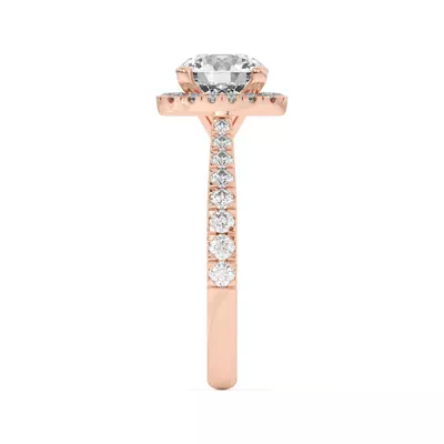 Cici Halo Engagement Ring