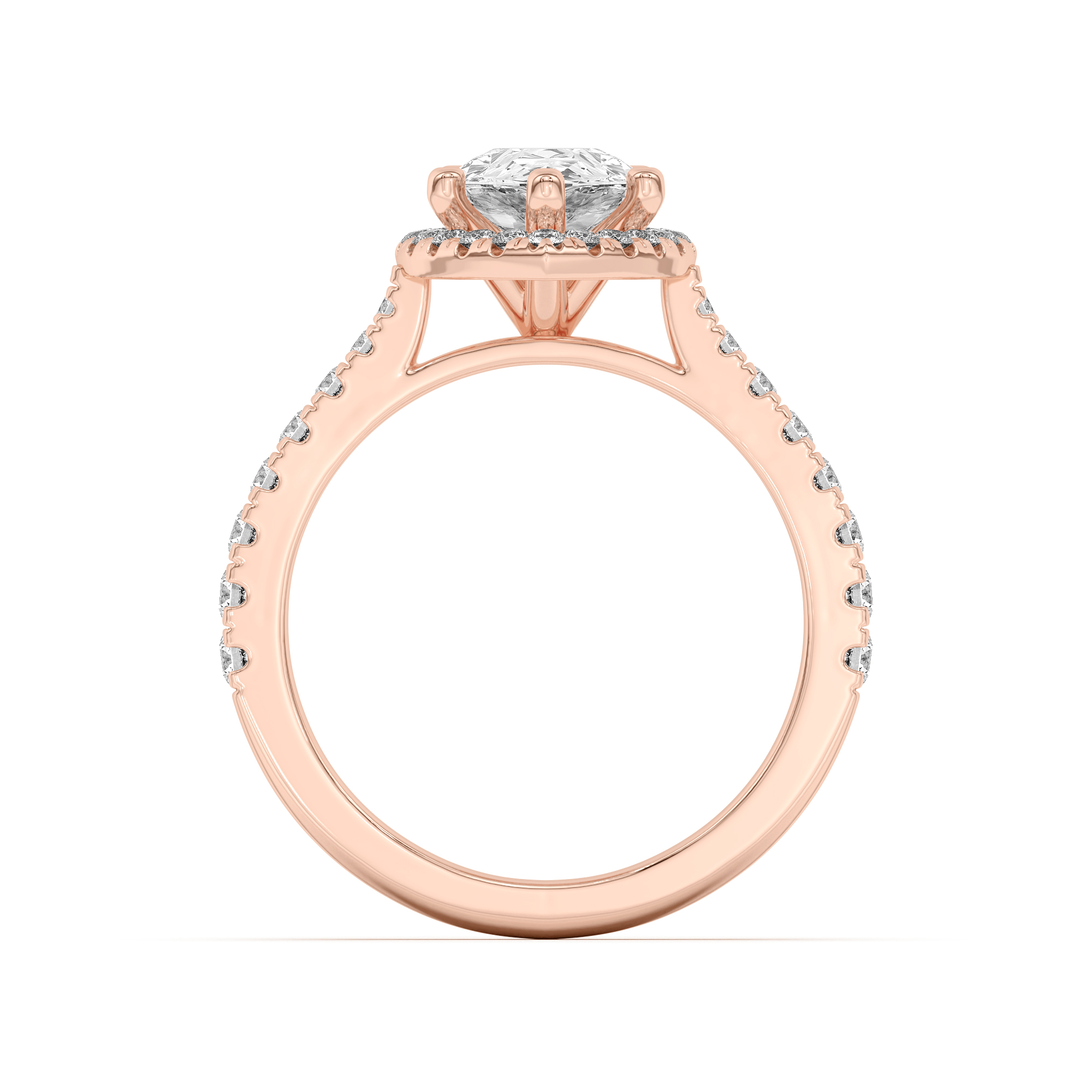 Cici Halo Engagement Ring