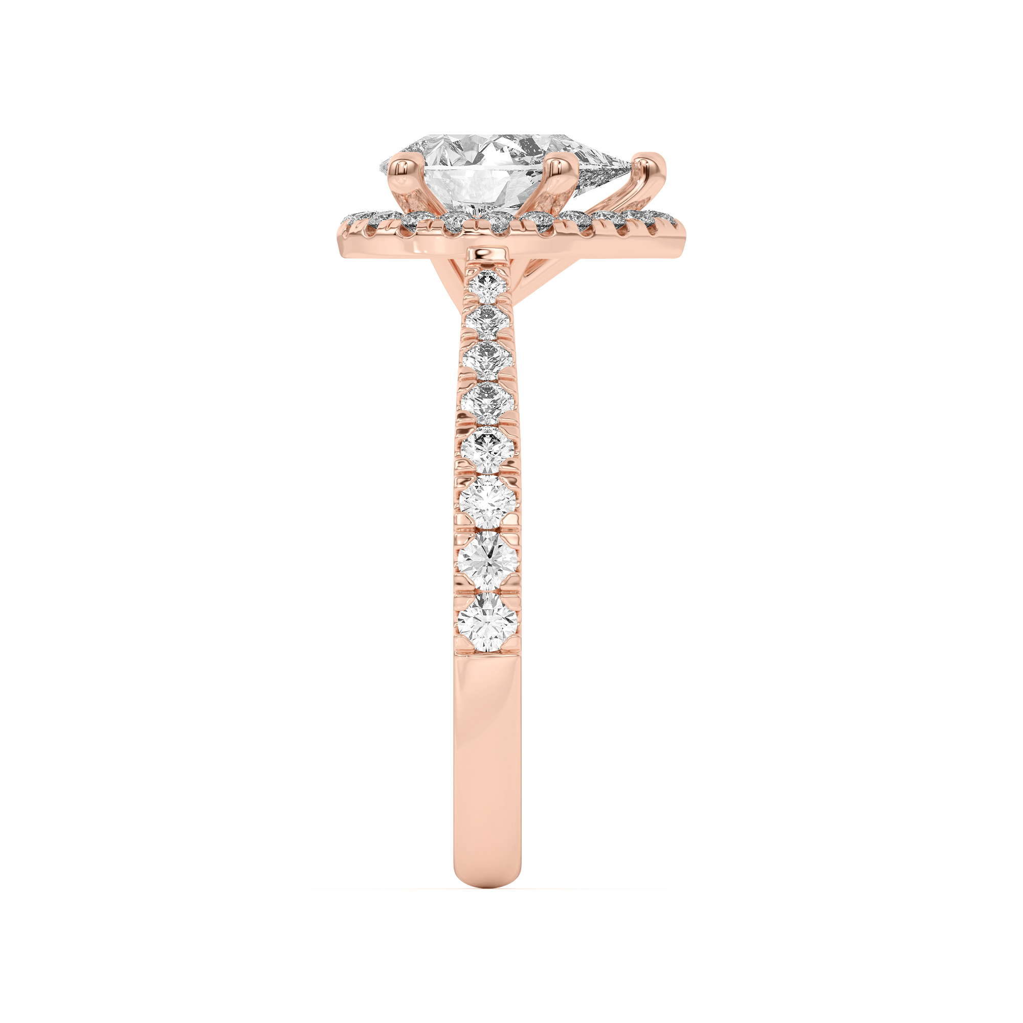 Cici Halo Engagement Ring