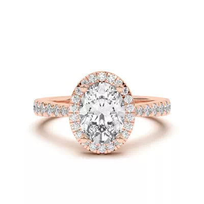 Cici Halo Engagement Ring