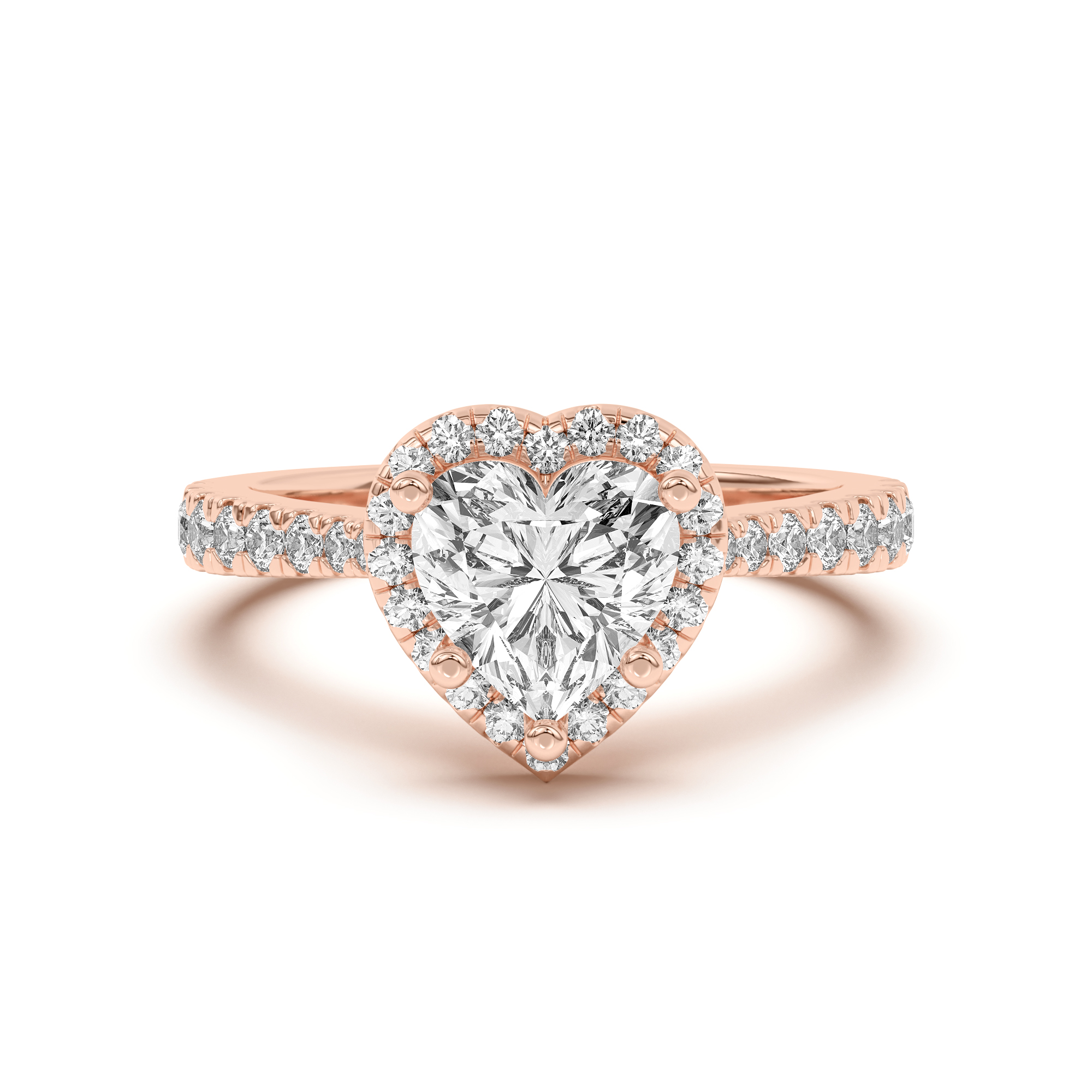 Cici Halo Engagement Ring