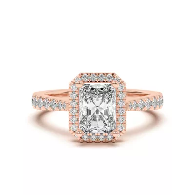 Cici Halo Engagement Ring