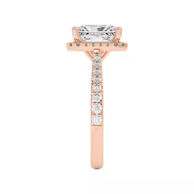 Cici Halo Engagement Ring
