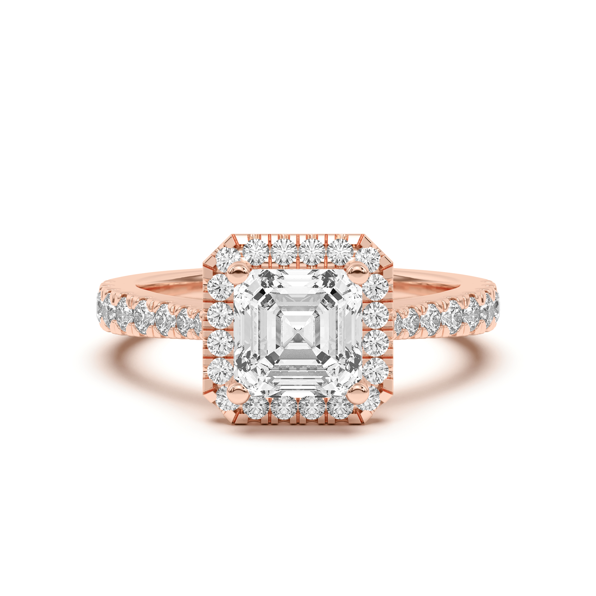 Cici Halo Engagement Ring