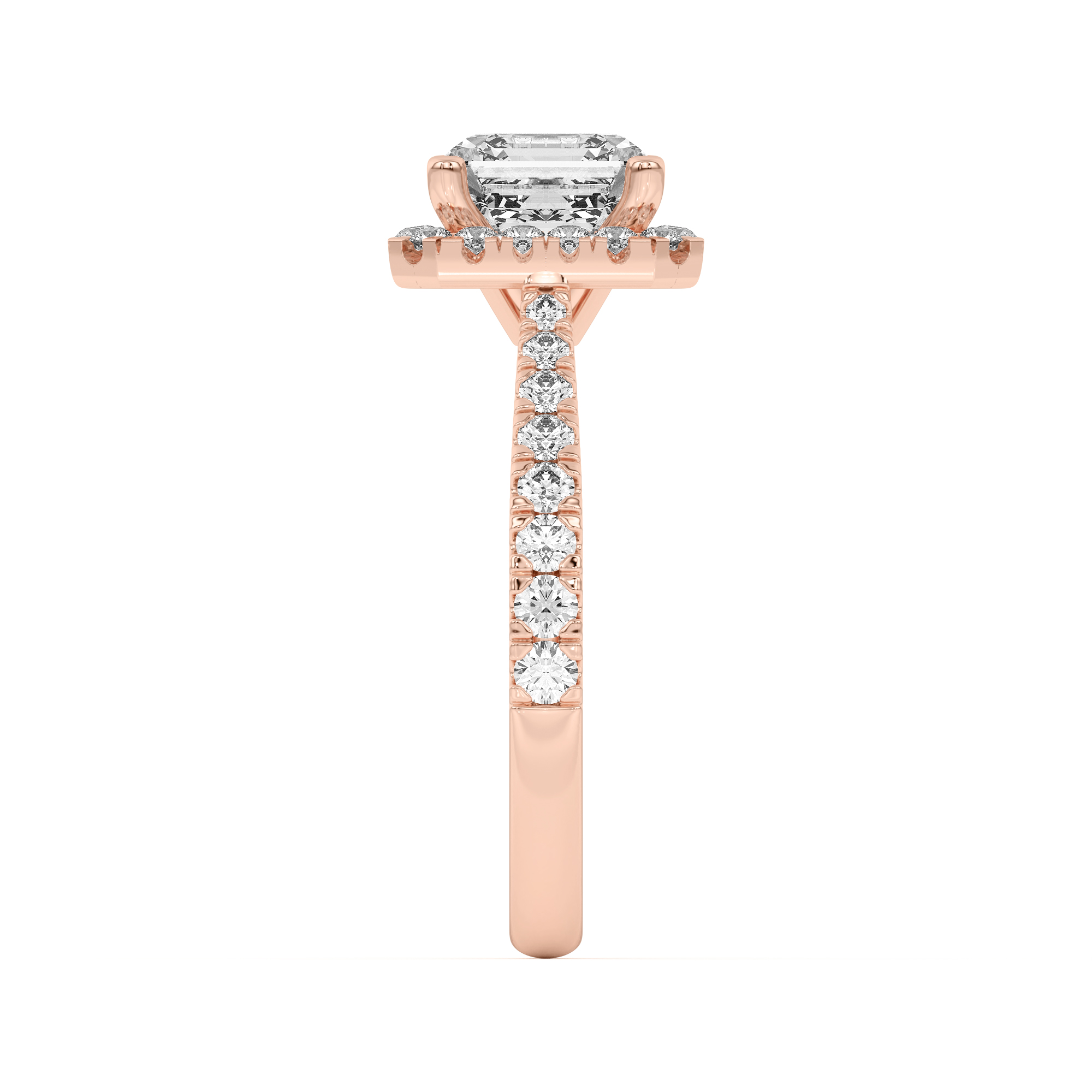 Cici Halo Engagement Ring