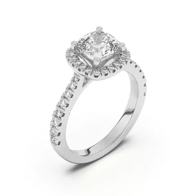 Cici Halo Engagement Ring